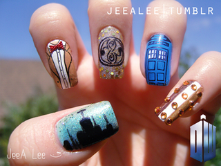 Illustration for article titled Nerdy Nails